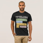 Periodieke tabel van de weeshuizen t-shirt (Voorkant volledig)