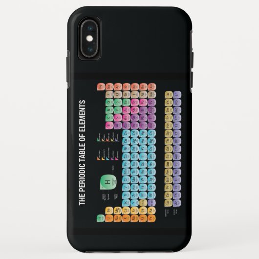 Periodieke tabel van elementen Case-Mate iPhone case (Achterkant)