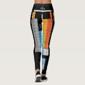 Periodieke tabel van elementen leggings (Achterkant)
