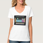 Periodieke tabel van elementen t-shirt (Voorkant)