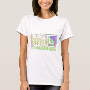 Periodieke tabel van elementen t-shirt