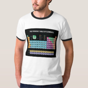 Periodieke tabel van elementen t-shirt