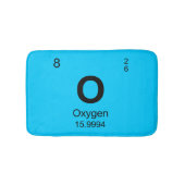 Periodieke tabel van elementen (zuurstof) badmat (Voorkant)