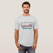 Periodieke tabel van olifanten t-shirt (Voorkant volledig)