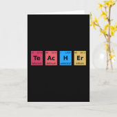 Periodieke tabel voor leraren kaart (Gele Bloem)