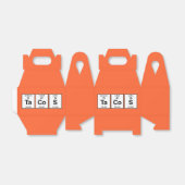 Periodieke TaCoS-tabel Bedankdoosjes (Uitgevouwen)