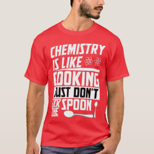 Periodieke Tafel Proton Chemie Koken Atom 1 T-shirt