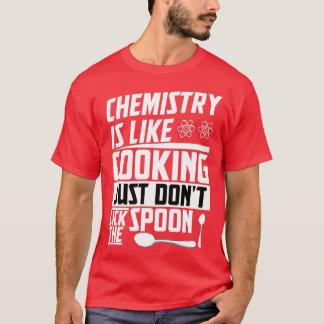Periodieke Tafel Proton Chemie Koken Atom 1 T-shirt