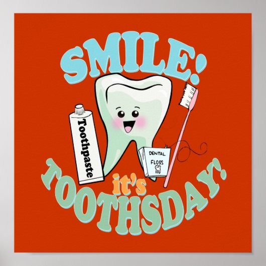 Periodontist Periodontica Periodonaat Poster (Voorkant)