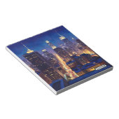 Peripheral Metropolis View Notitieblok (Schuin)