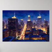 Peripheral Metropolis View Poster (Voorkant)