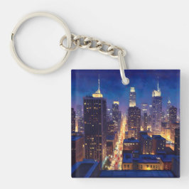 Peripheral Metropolis View Sleutelhanger