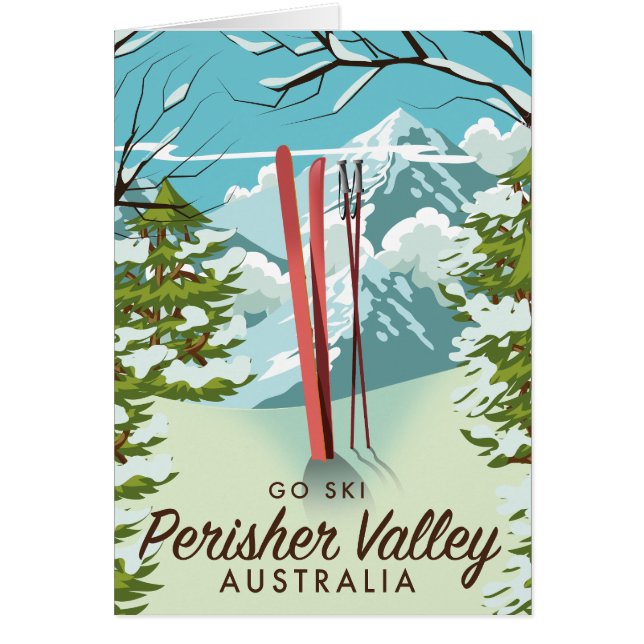 Perisher Valley Australia ski. (Devant)