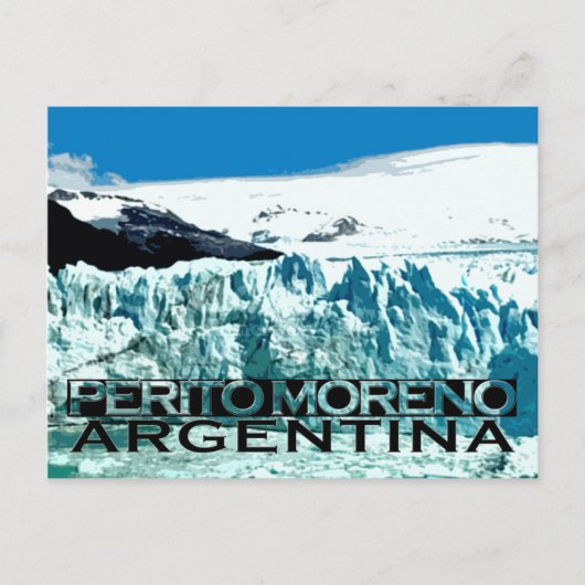 Perito Moreno Briefkaart (Voorkant)