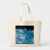 Perito Moreno Glacier Grote Tote Bag (Voorkant)