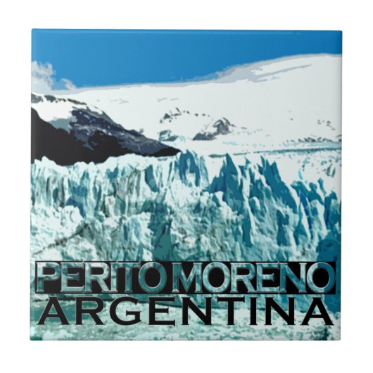 Perito Moreno Tegeltje (Voorkant)