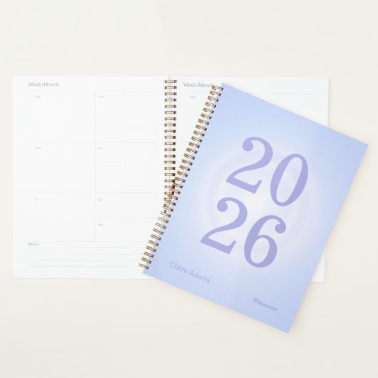 Periwinkle Aura Big Year Planner (Display)