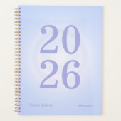Periwinkle Aura Big Year Planner (Voorkant)