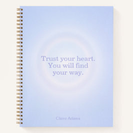 Periwinkle Aura Message Notebook Notitieboek