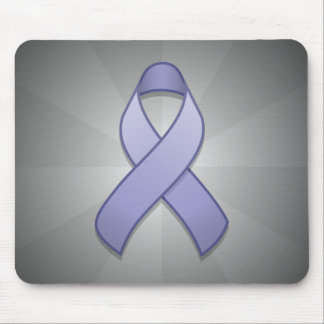 Periwinkle Awareness Ribbon Mousepad Muismat