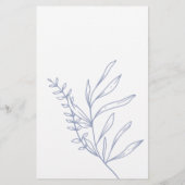 Periwinkle Bloemen Game Over Onder Flyer (Achterkant)