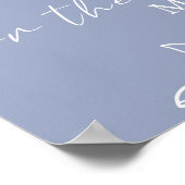 Periwinkle bloemen raden hoeveel kussen spel poster (Hoek)