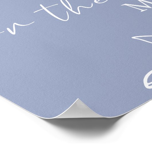 Periwinkle bloemen raden hoeveel kussen spel poster (Hoek)