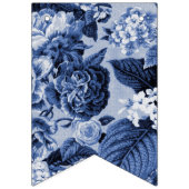 Periwinkle Blue Floral Toile No.1  Vlaggetjes (Derde vlag)
