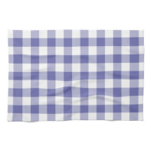Periwinkle Blue Gingham Trendy Check Pset Pattern