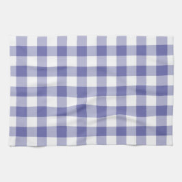 Periwinkle Blue Gingham Trendy Check Pset Pattern Theedoek
