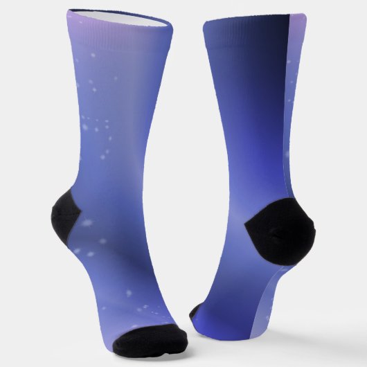 Periwinkle Blue Sokken (Gebogen)