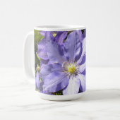 Periwinkle Clematis Mug (Devant gauche)