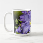 Periwinkle Clematis Mug (Gauche)