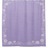 Periwinkle Daydream Douchegordijn (Voorkant)