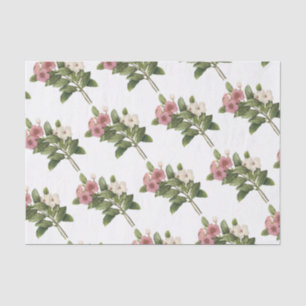 Periwinkle Flower Pattern Tissuepapier