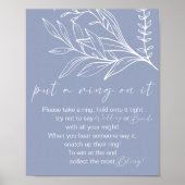 Periwinkle Flowers zet een ring op het spel Poster (Voorkant)