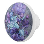 Periwinkle Garden Keramische Knop (Rechts)