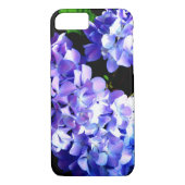 Periwinkle hydrangeas paarse blauwe bloem Case-Mate iPhone case (Achterkant)