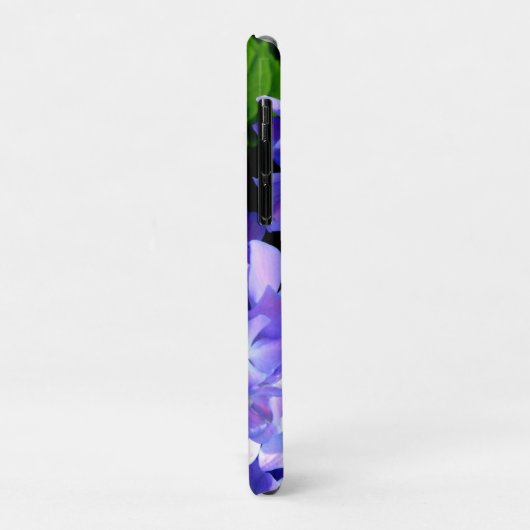 Periwinkle hydrangeas paarse blauwe bloem Case-Mate iPhone case (Achterkant/links)