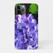 Periwinkle hydrangeas paarse blauwe bloem Case-Mate iPhone case (Achterkant)