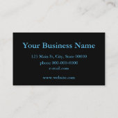 Periwinkle hydrangeas paarse blauwe bloem visitekaartje (Achterkant)