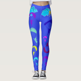 Periwinkle-Leggings met snijpixie Leggings