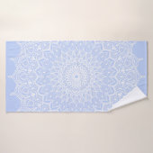 Periwinkle Mandala - Bora à Juniper Berry (Serviette de bain)