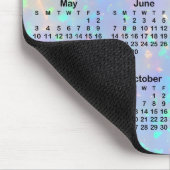 Periwinkle Opal Ombre Calendar Muismat (Hoek)