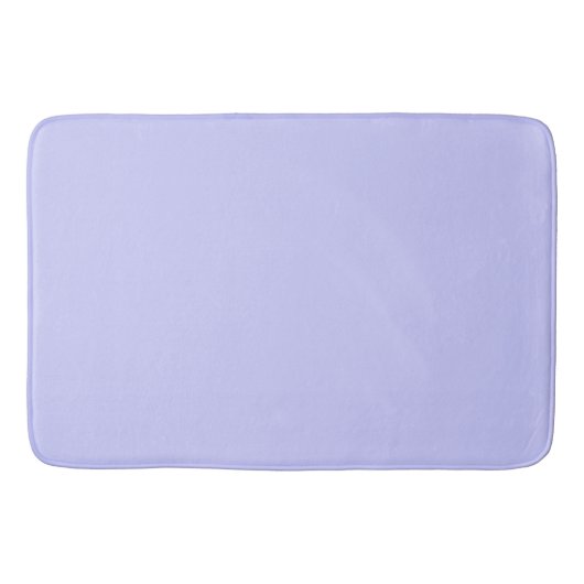 Periwinkle Paarse Solid Color Bath Mat (Voorkant)