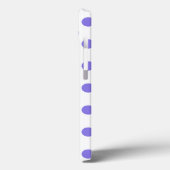 Periwinkle polka dots Hoesje-Mate iPhone case (Achterkant / Links)
