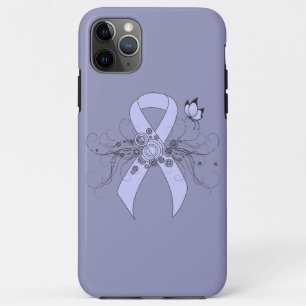 Periwinkle Ribbon met Butterfly iPhone 11 Pro Max Hoesje
