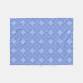 Periwinkle shippo fleece deken (Voorkant (Horizontaal))