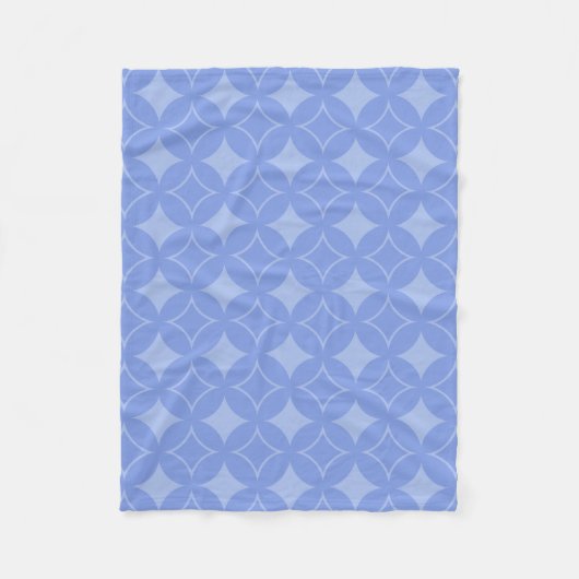 Periwinkle shippo fleece deken (Voorkant)
