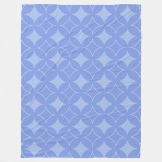 Periwinkle shippo fleece deken (Voorkant)
